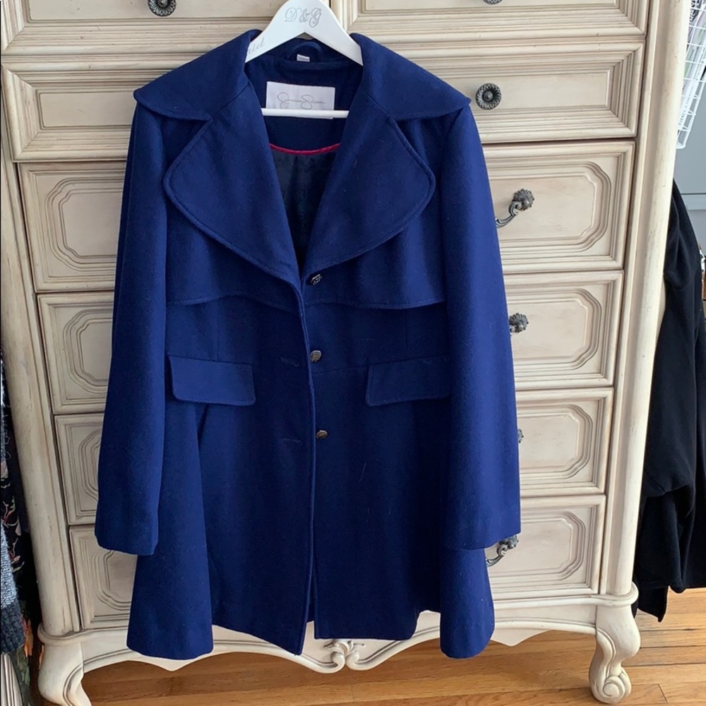 Jessica Simpson Navy Blue Coat XL